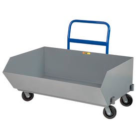 Low Profile Side Scoop Hopper Truck, 16" Deep