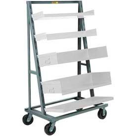 Adjustable Tray Shelf Truck AFS-2440-6PH, Single-Sided