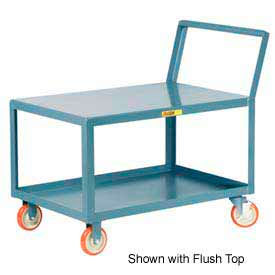 Low Deck Shelf Truck w/Lip Shelves & Handle, 1200 lb. Cap, 36"L x 24"W x 36"H