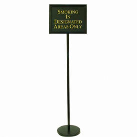 Aluminum Framed Director Black - 15"W x 12"H
