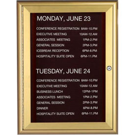 1 Door Water Fall Style Letter Board - 24"W x 36"H