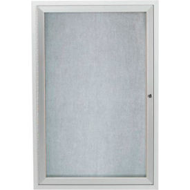 36"W x 48"H Aluminum Framed Enclosed Bulletin Board
