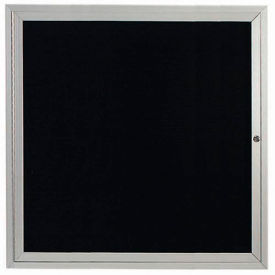 1 Door Letter Board Cabinet - 36"W x 36"H