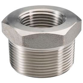 Ss 316/316l Forged Pipe Fitting 1 X 3/4" Hex Bushing Npt Male X Female