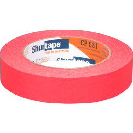 General Purpose Grade, Colored Masking Tape, Red, 24mm x 55m - Case of 36