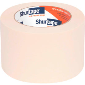 General Purpose, Medium-High Adhesion Masking Tape, Natural, 72mm x 55m - Case of 16