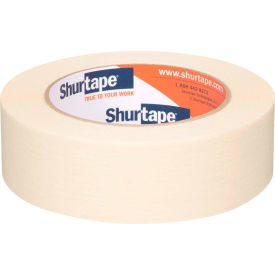 General Purpose, Medium-High Adhesion Masking Tape, Natural, 36mm x 55m - Case of 24