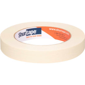 General Purpose, Medium-High Adhesion Masking Tape, Natural, 18mm x 55m - Case of 48