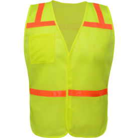 Non ANSI Enhanced Safety Vest - Lime
