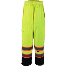 Class E Two Tone Rain Pants-Lime-S/M