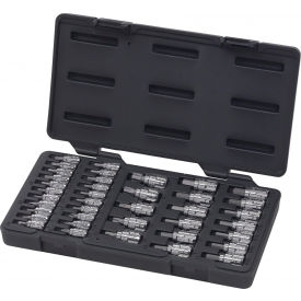 39 Piece Pass-Thru SAE/Metric Socket Set With 1/4" & 3/8" Drive Tang