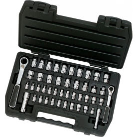 Gearwrench 46 Piece Pass-Thru 6 Point SAE/Metric Tool Set With 1/4" & 3/8" Drive Tang