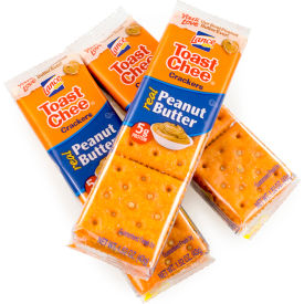 Toast Chee Peanut Butter Cracker Sandwiches, 40 Count