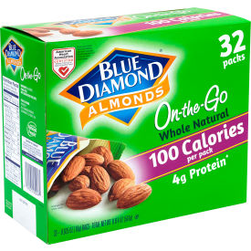 Almonds On-the-Go 100 Calorie Packs, 0.6 oz, 32 Count