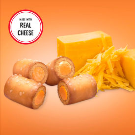 Cheddar Cheese Pretzel Baked Snacks, 1.80 oz, 18 Count
