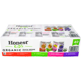 Organic Fruit Juice Drink Boxes Variety Pack, 6 oz, 40 Count