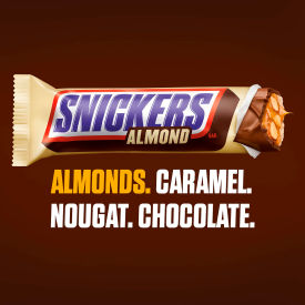 Almond Bar, 1.76 oz, 24 Count