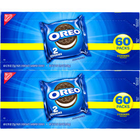 OREO Chocolate Sandwich Cookies, 2 Pack, 120 Count