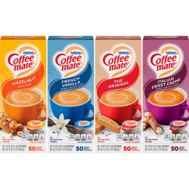 Coffee mate Singles, Variety Pack, 50 Count, 4 Pack