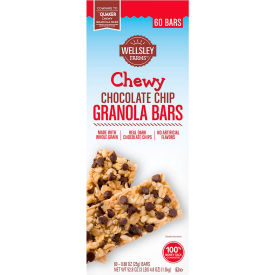 Chewy Chocolate Chip Granola Bars, .88 oz, 60 Count