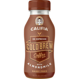 Cold Brew Coffee Espresso with Almond Milk, 10.5 oz, 8 Count