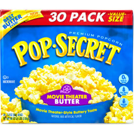 Premium Popcorn Movie Theater Butter, 3 oz, 30 Count