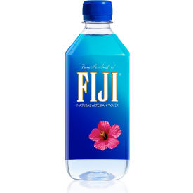 FIJI Natural Artesian Bottled Water, 0.5 L, 24 Count