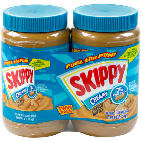 Creamy Peanut Butter Jars, 48 oz, 2 Pack