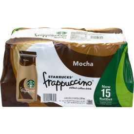Frappuccino Mocha Coffee Drink, 9.5 oz, 15 Count