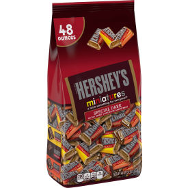 Special Dark Mildly Sweet Chocolate Miniatures Assortment, 48 oz