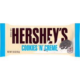 Cookies 'n' Creme Candy Bar, 1.55 oz, 36 Count