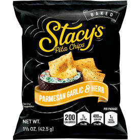 Pita Chips Parmesan Garlic & Herb, 1.5 oz, 24 Count