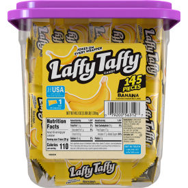 Banana Flavored LAFFY TAFFY, 145 Count