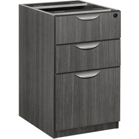 Legacy Box Box File Pedestal, Ash Grey