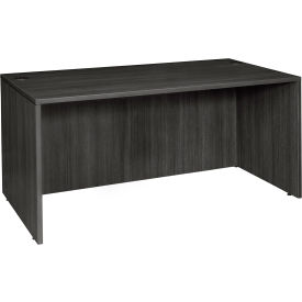 Legacy 66" Desk Shell, Ash Grey