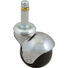 Allpoints Caster, 2"Ball, 7/16" Stem, Black