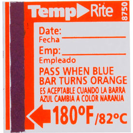 Label, Temperature, 180F