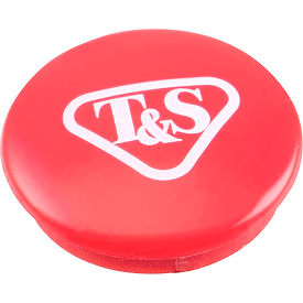 Red Button For T&S Brass & Bronze Works