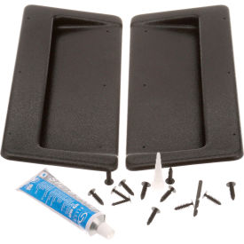 Allpoints 8009589 Handle Kit - Recessed Handle, 2 Door For True Manufacturing