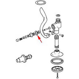 Washer, Binding, Push Button, Ts For T&S Brass & Bronze Works