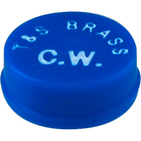 Button, Index, Blue, Wristblade For T&S Brass & Bronze Works