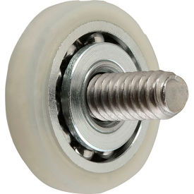 Allpoints Roller, 1" Od, 1/4-20 Nylon Tire