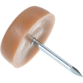 Glide, Nail On, Plastic, 3/4" Diameter