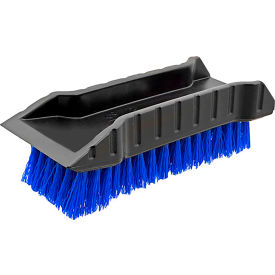 1591116 Brush, Hand, Blue, W/Scraper
