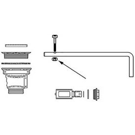 Nut, Locking (8-32 Thd) For Fisher Manufacturing
