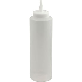 Bottle, Squeeze, 12 Oz, Clear For San Jamar