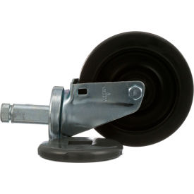5" Swivel Stem Caster for 7/8" Square Post - 260 lb. Capacity