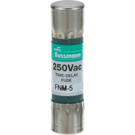 Allpoints 13/32" x 1 1/2" 5 Amp Time Delay Fuse with High Inrush Current Protection - 250V