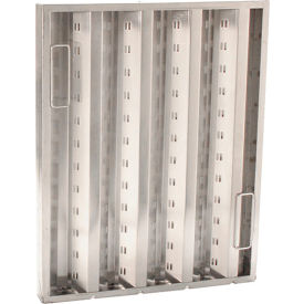 Filter, Baffle, 20X16", Stainless Steel, Fmp