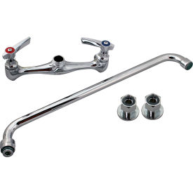 Wall Mount Faucet - Economy, W/16" Spout